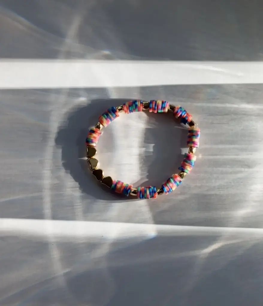 gouden regenboog hartjes