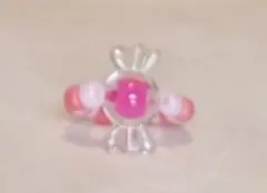 roze snoep ring